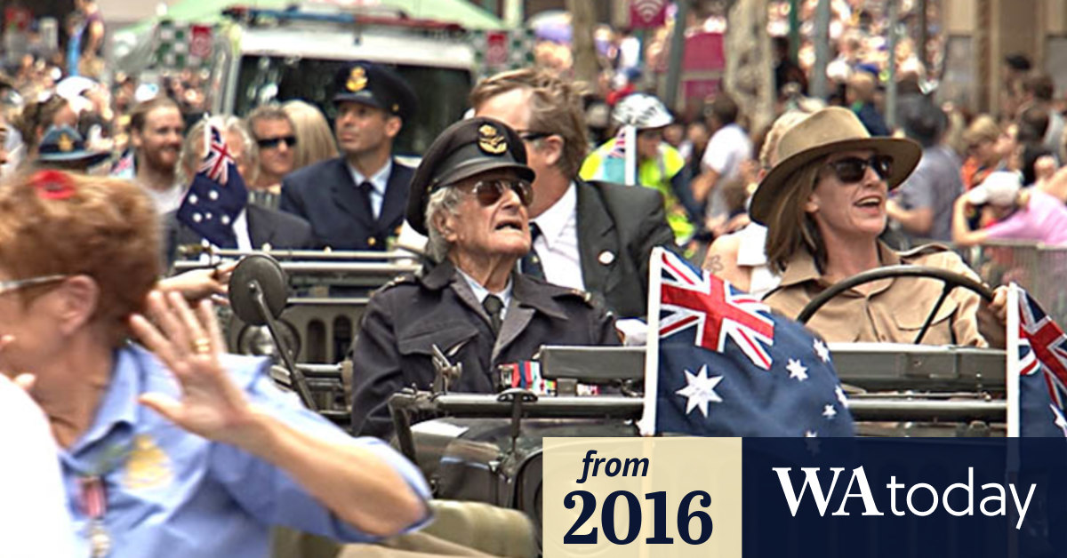 Video Anzac Parade in Brisbane